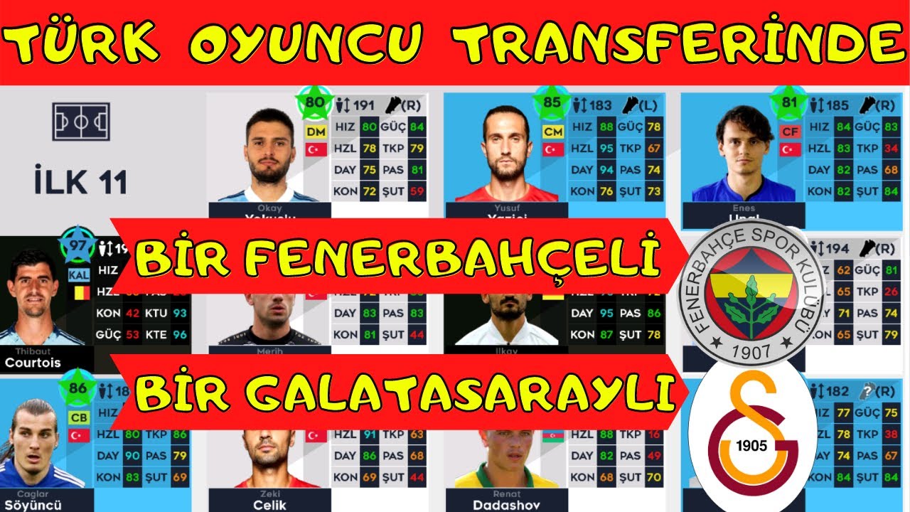 NEYE NİYET NEYE KISMET - TÜRK OYUNCU TRANSFERİ DEDİK KİMLERİ ALDIK ? DLS 21 - DREAM LEAGUE SOCCER