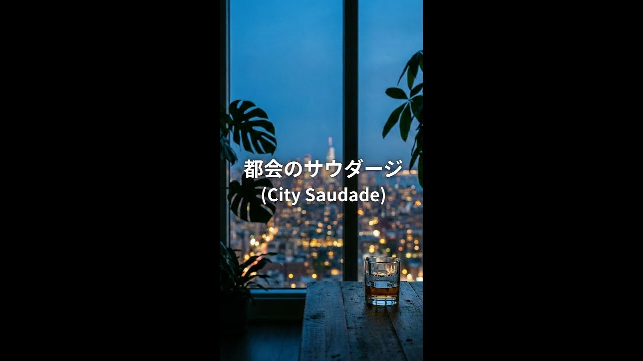 都会のサウダージ City Saudade #sunoai #ai音楽 #ai音楽