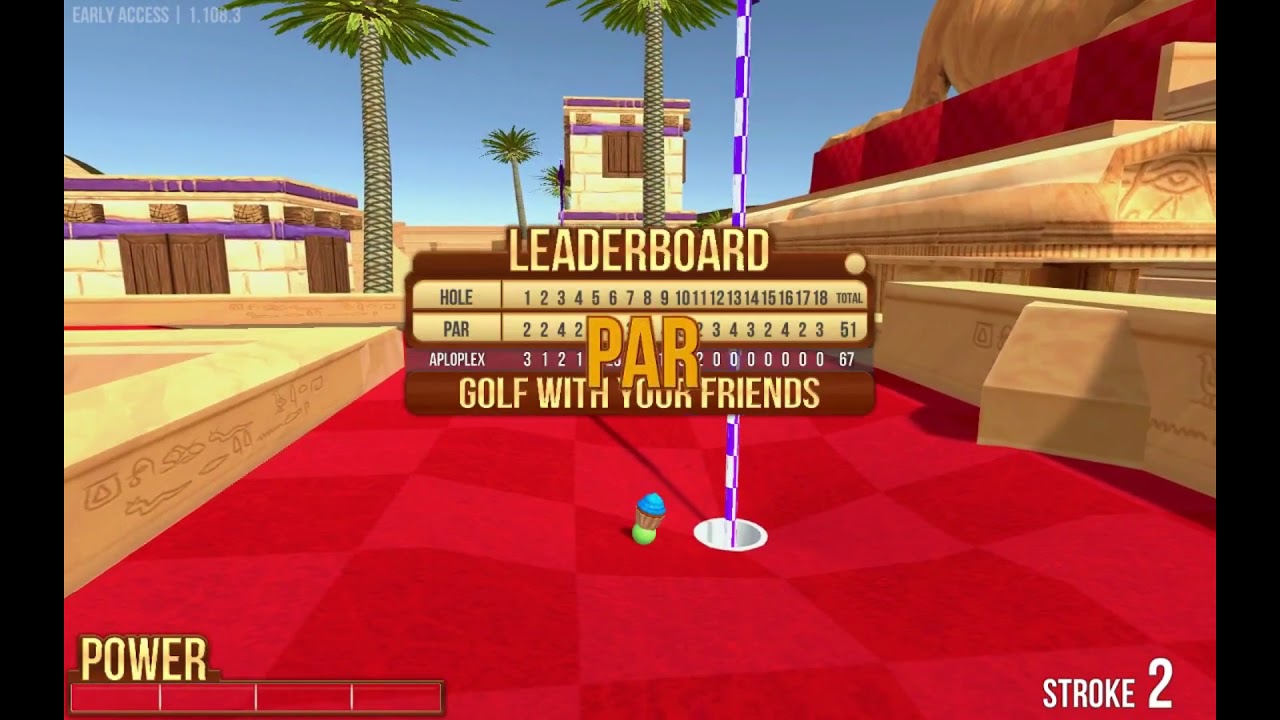 Golf With Your Friends Custom Maps #1 - Sunny Signature Classic Guide (Perfect = 22)