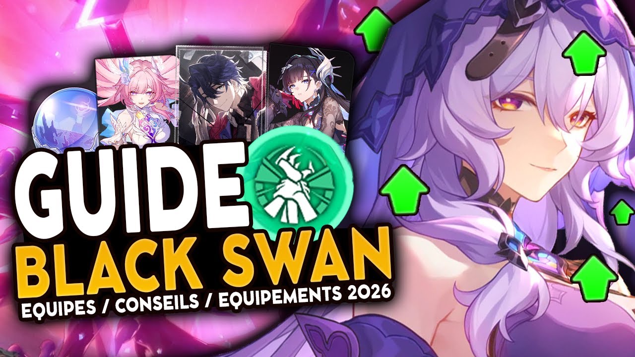 LES DOTS TOUJOURS AU TOP ! | Guide BLACK SWAN BUFF : Teams, Reliques & Cônes | Honkai Star Rail
