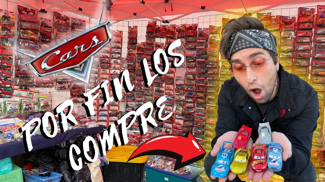 LOS JUGUETES MÁS CAROS Y DIFÍCILES DE CARS #juguetesolvidados #swapmeet #fleamarket #tianguis #toys