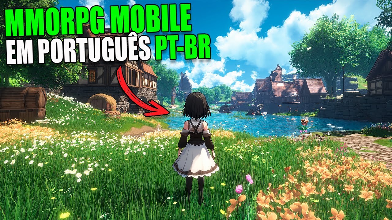 TOP 20 MMORPG MOBILE QUE ESTÃO EM PORTUGUÊS PT-BR 2024 !!