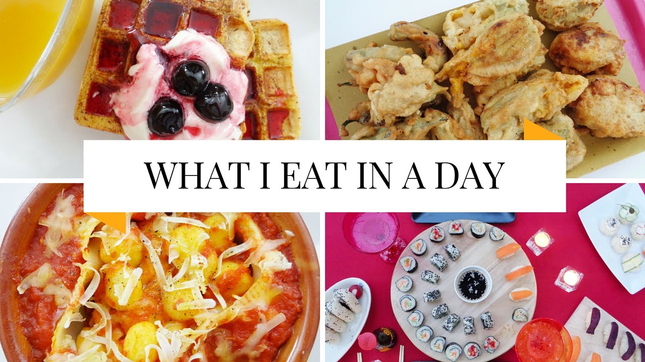 WHAT I EAT IN A DAY⎮Ita⎮Cosa mangio in un giorno⎮Sushi Party #13