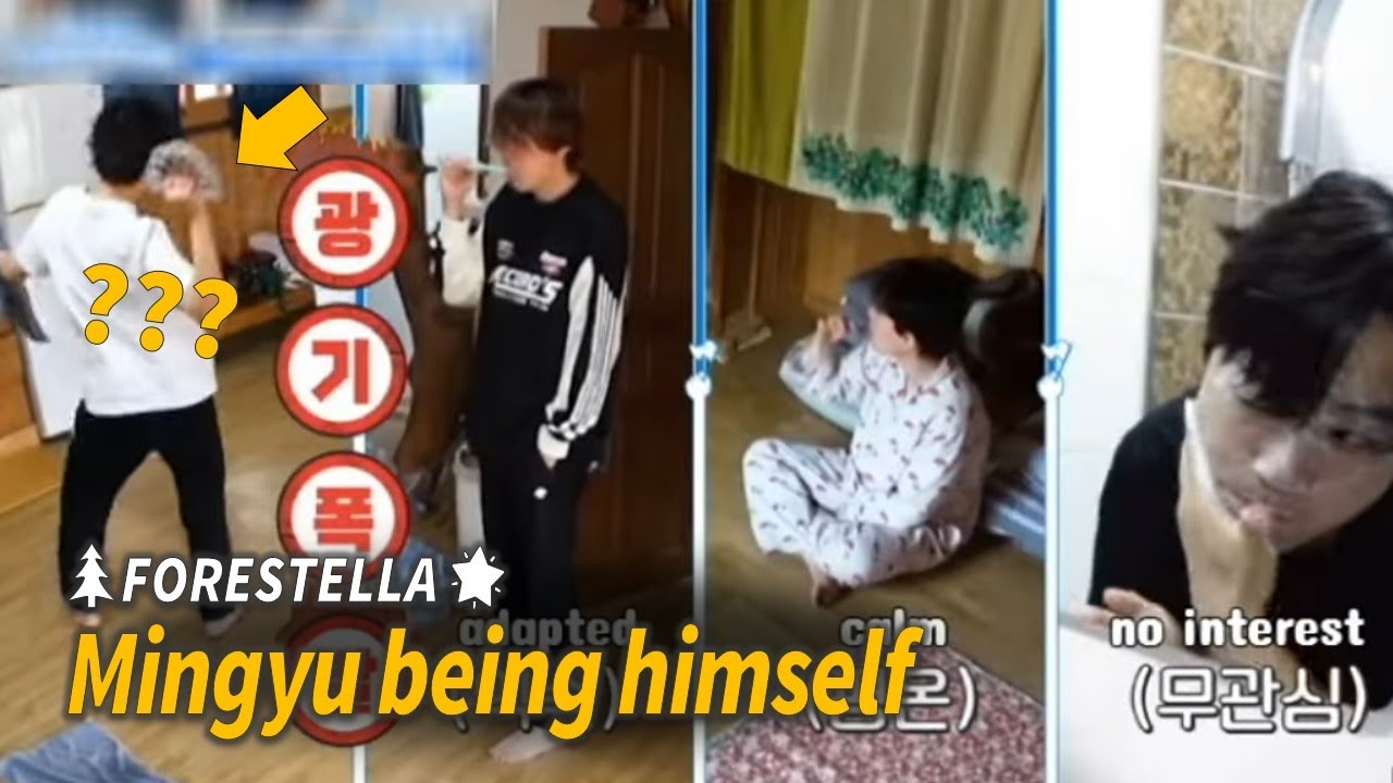 Forestella Mingyu being himself | 포레스텔라 조민규