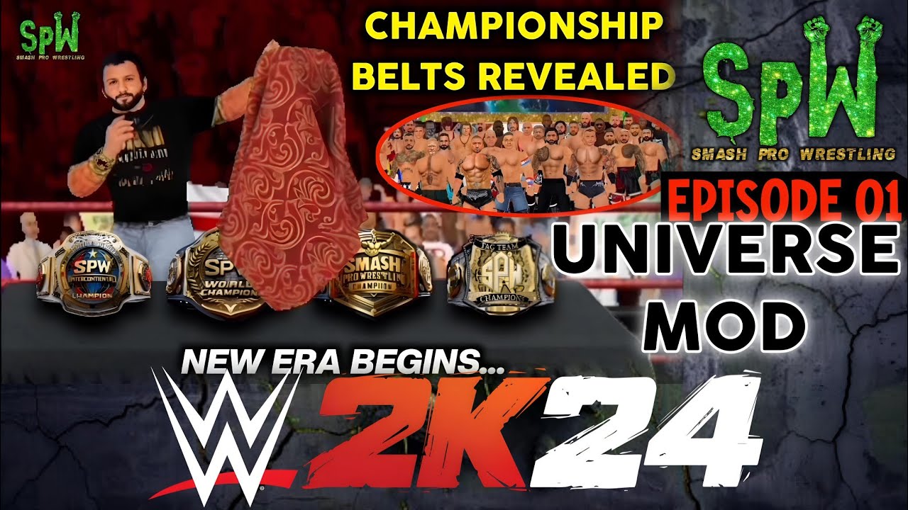 SPW New Era Begins! | Wr3d 2k24 Universe Mode | Episode 1