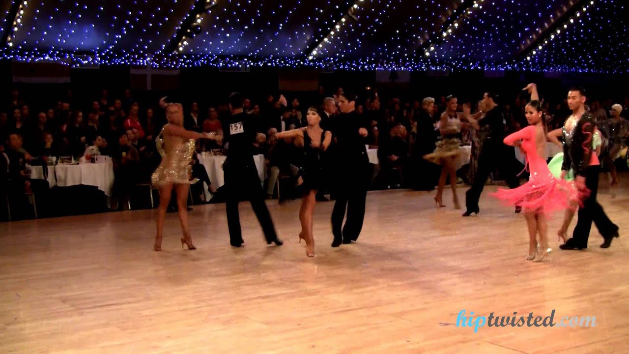 4. round samba - heat 1 - WDC World Amateur Latin Championship 2013, Disney - Paris