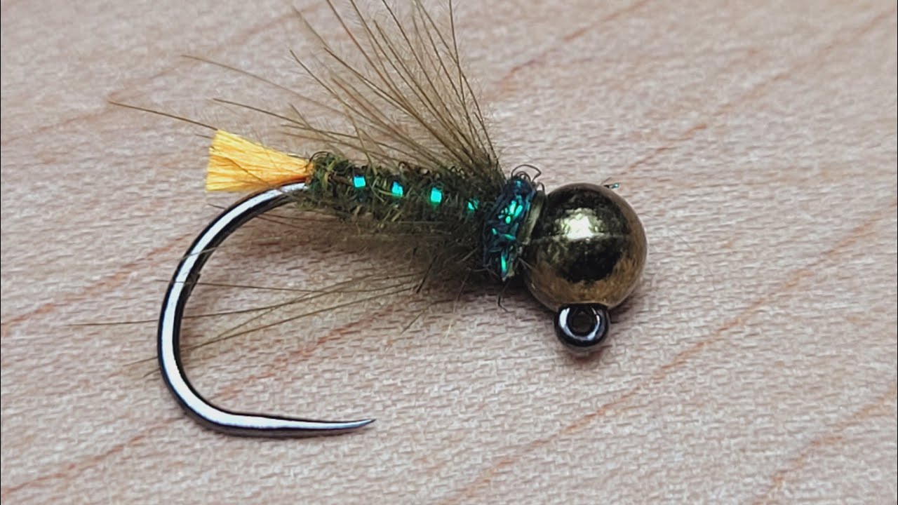 Top producing euro nymph - Hares ear blowtorch - fly tying tutorial