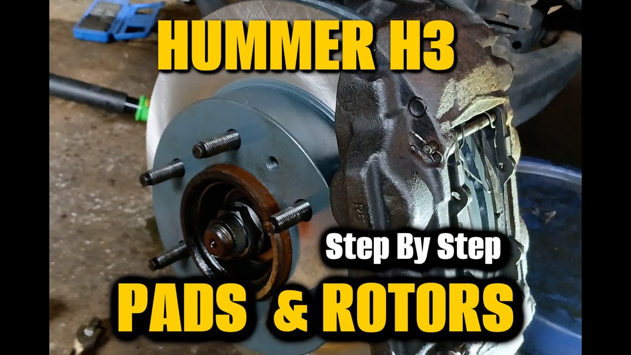 Hummer H3 / Colorado - Rotors and Brake Pads - Step By Step