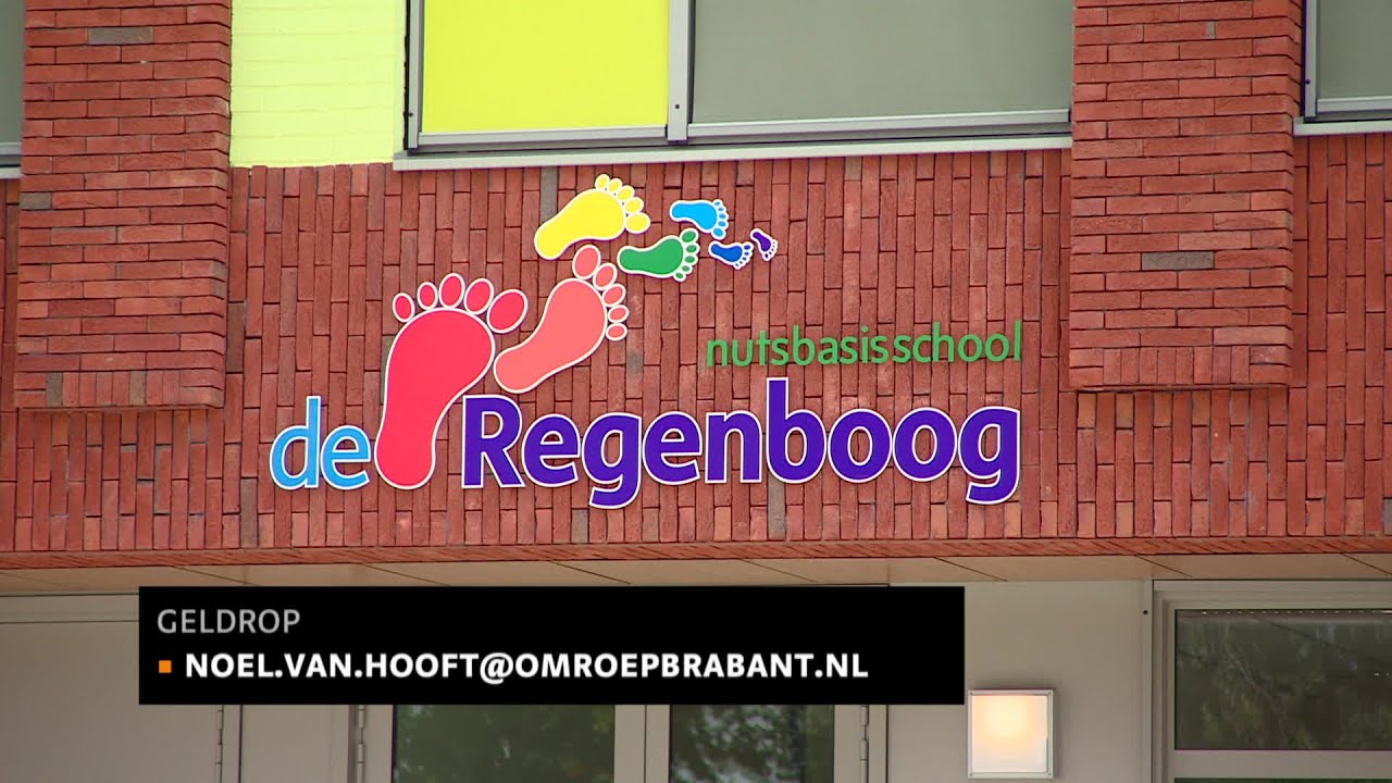 Ernstig ruimtegebrek in basisschool Geldrop: partytenten opgezet in aula