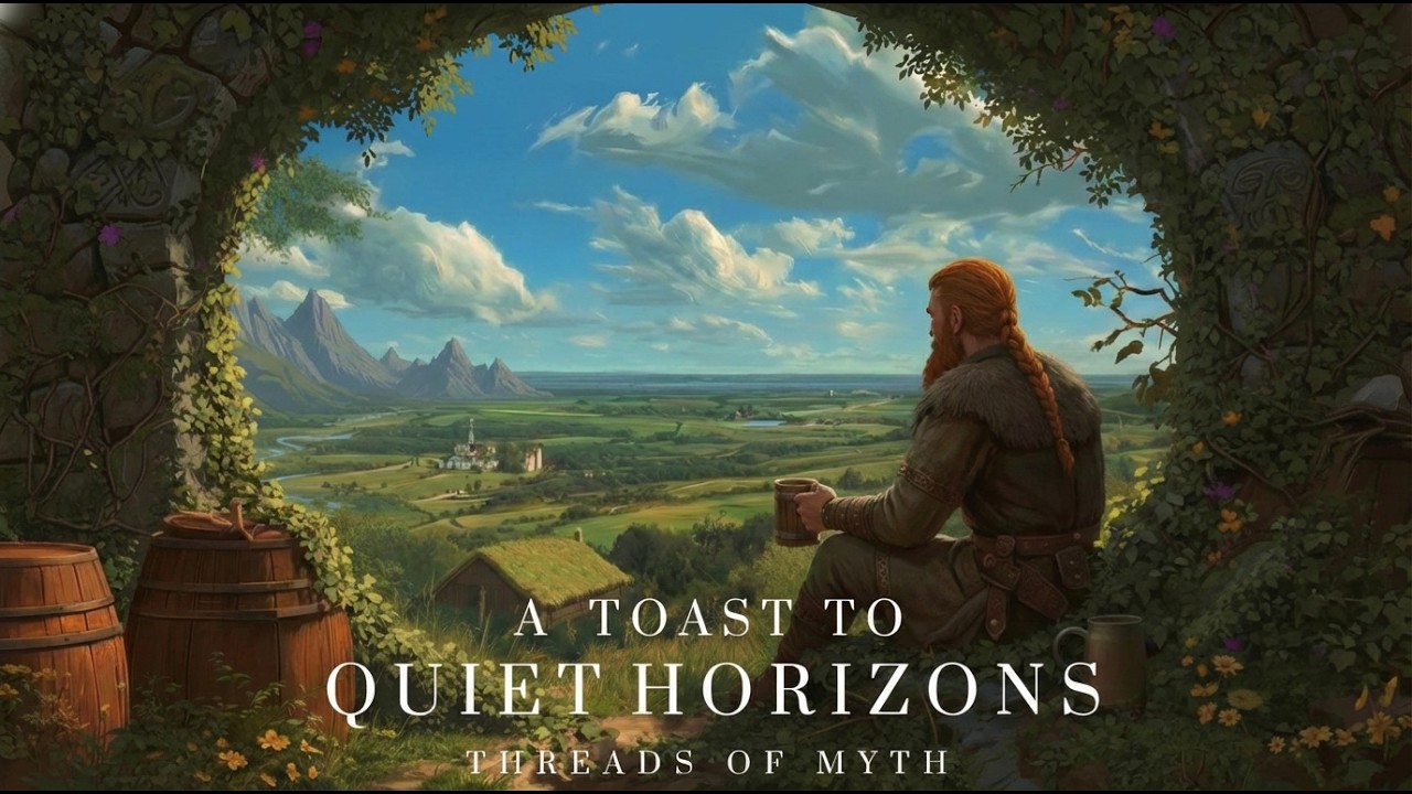 A Toast to Quiet Horizons | Fantasy Celtic Ambience | Relaxing Music [No Ads]