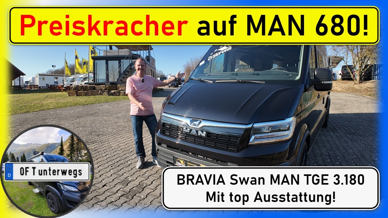 Preiskracher! Der BRAVIA Swan MAN 680 in der limitierten Version | Details in der Beschreibung!