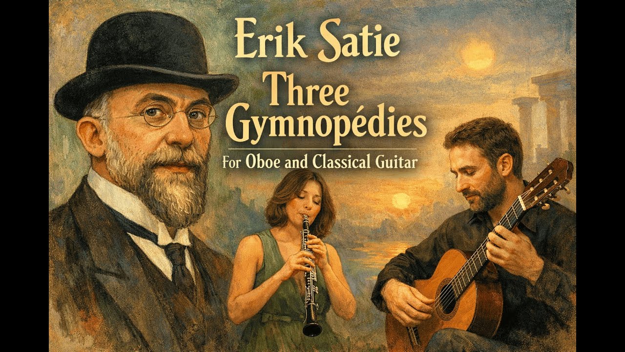 Erik Satie - Three Gymnopédies. For Oboe and Classical Guitar