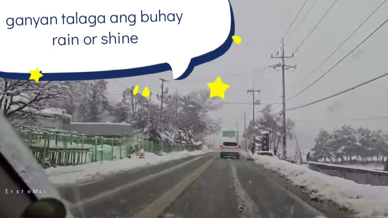 Rain may fall, the Sun may burn, Snow may blanket the road the call of Work remains  🌧️❄️✨  
