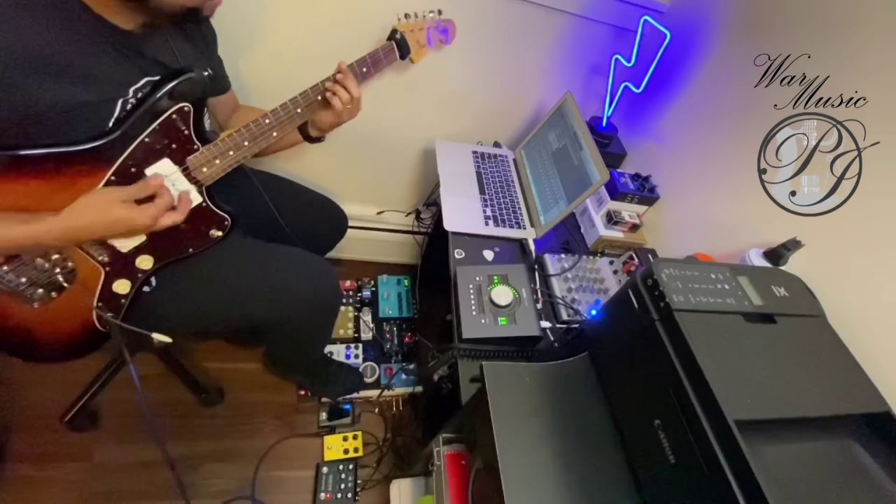 Strymon Iridium, Lambertones Ristretto Pickups, Cornerstone Pedals