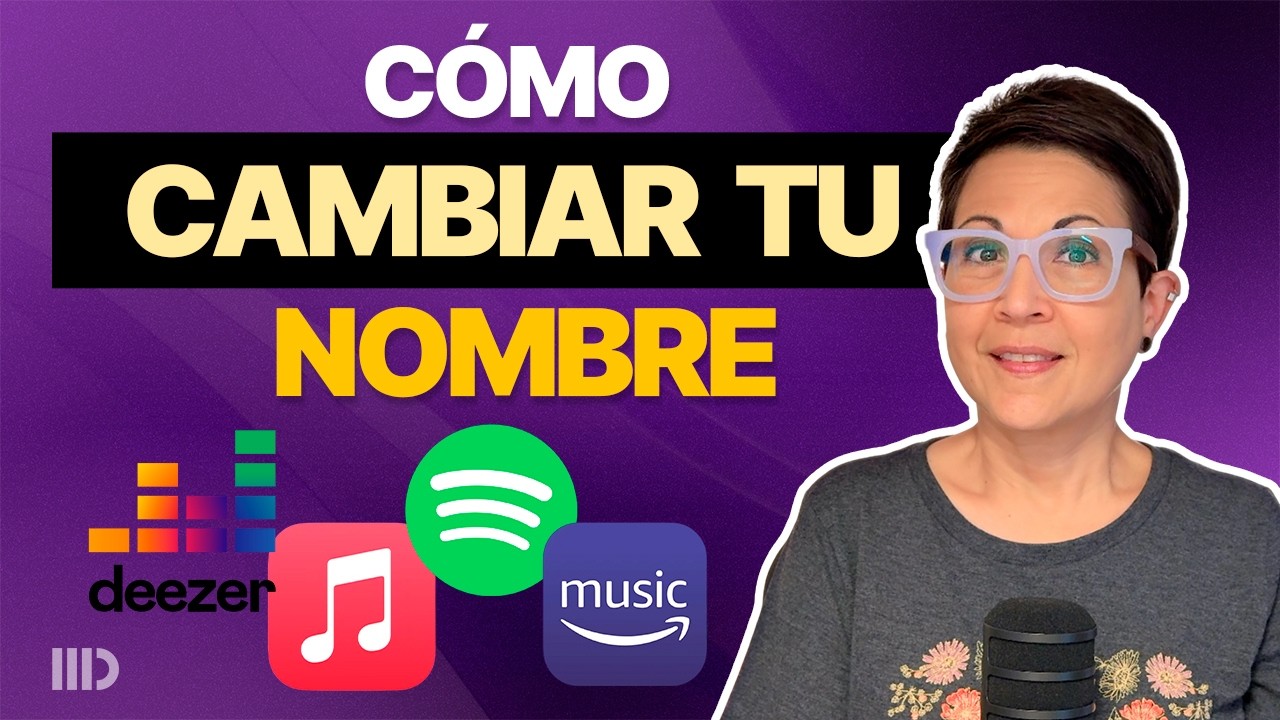 Cómo cambiar tu nombre artístico en Spotify y plataformas de streaming
