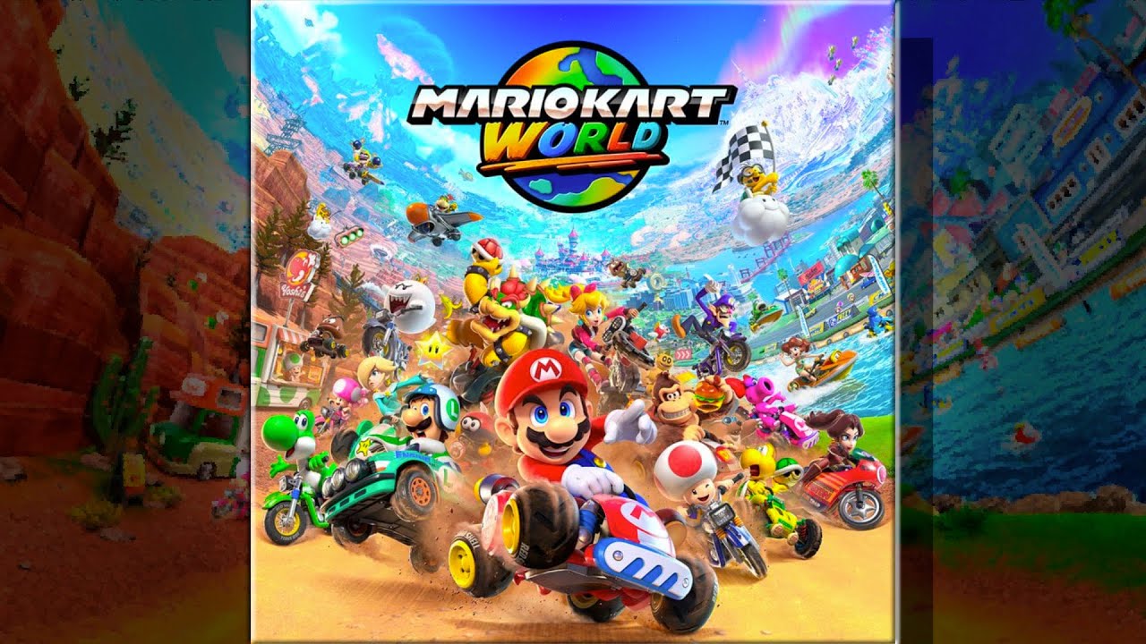 Steam Gardens (High Quality) || Mariokart World (Original Soundtrack)