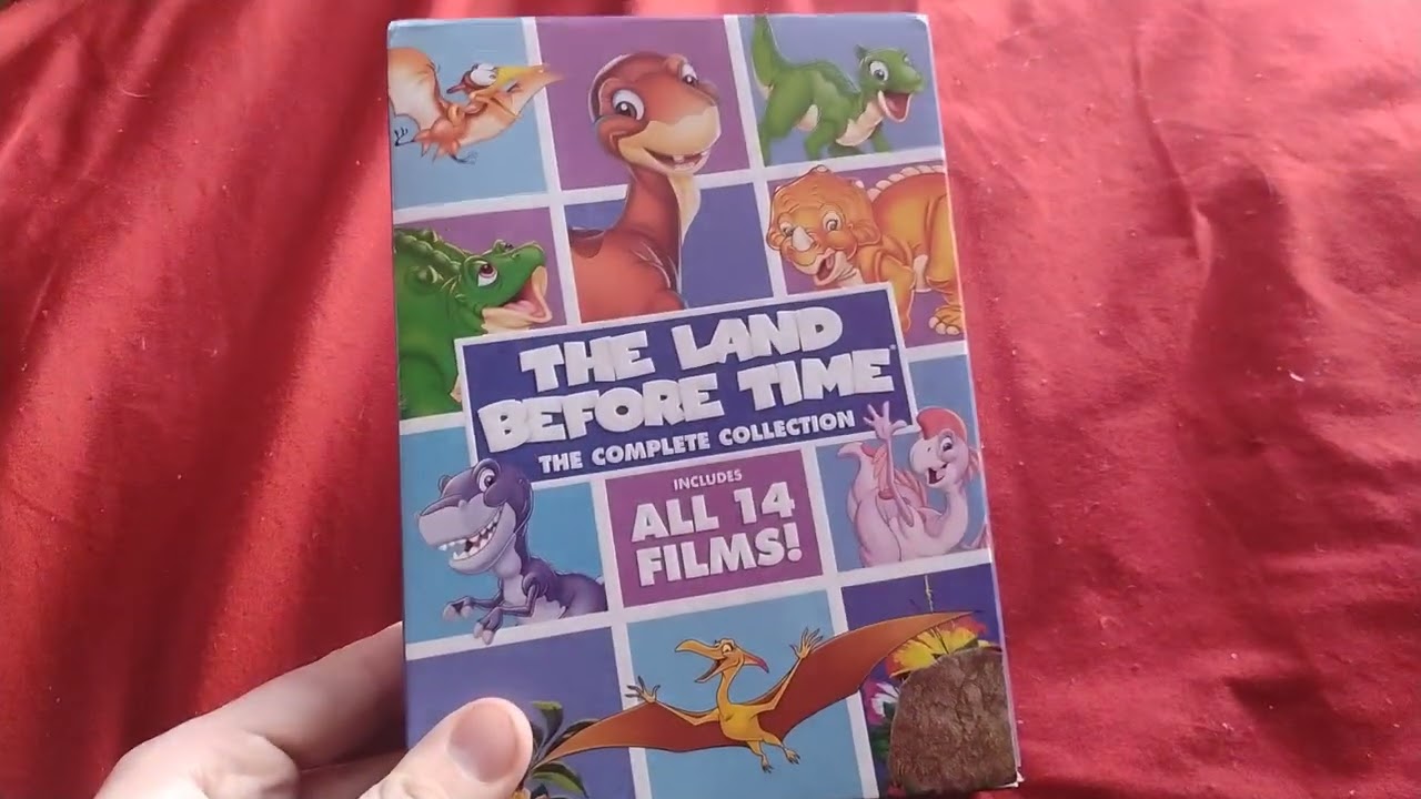 The Land Before Time 14 Film Box Set DVD Unboxing 