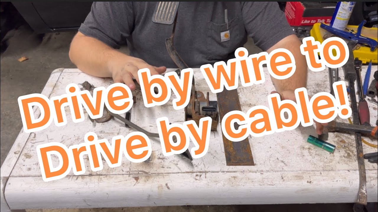 Part 5, TTS, How to convert drive by wire to drive by cable!
