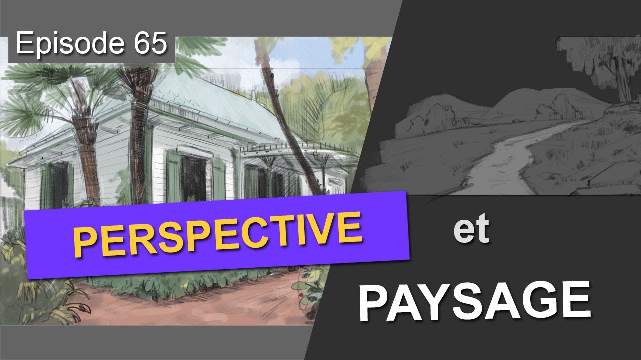 Perspective et dessin de paysage [mes meilleurs conseils]