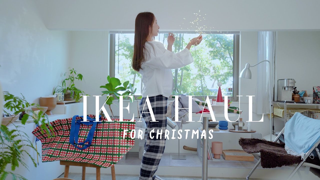 【IKEA HAUL】秋の購入品14点でナチュラルなクリスマス支度🌲｜2025 Christmas items