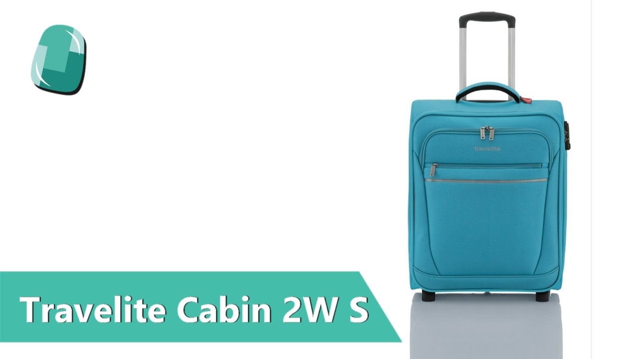 Textilní kufr Travelite Cabin 2w | Bagalio