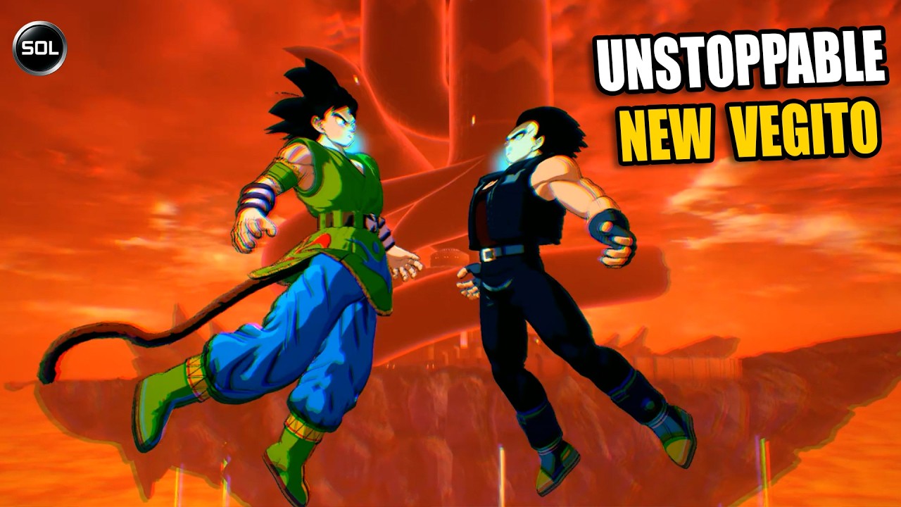 AF Goku & Vegeta Potara Fusion - Vegito AF уничтожает царство демонов