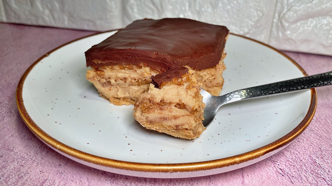 Tarta de la abuela de turrón SIN HORNO 🎄 Cremosa y fácil
