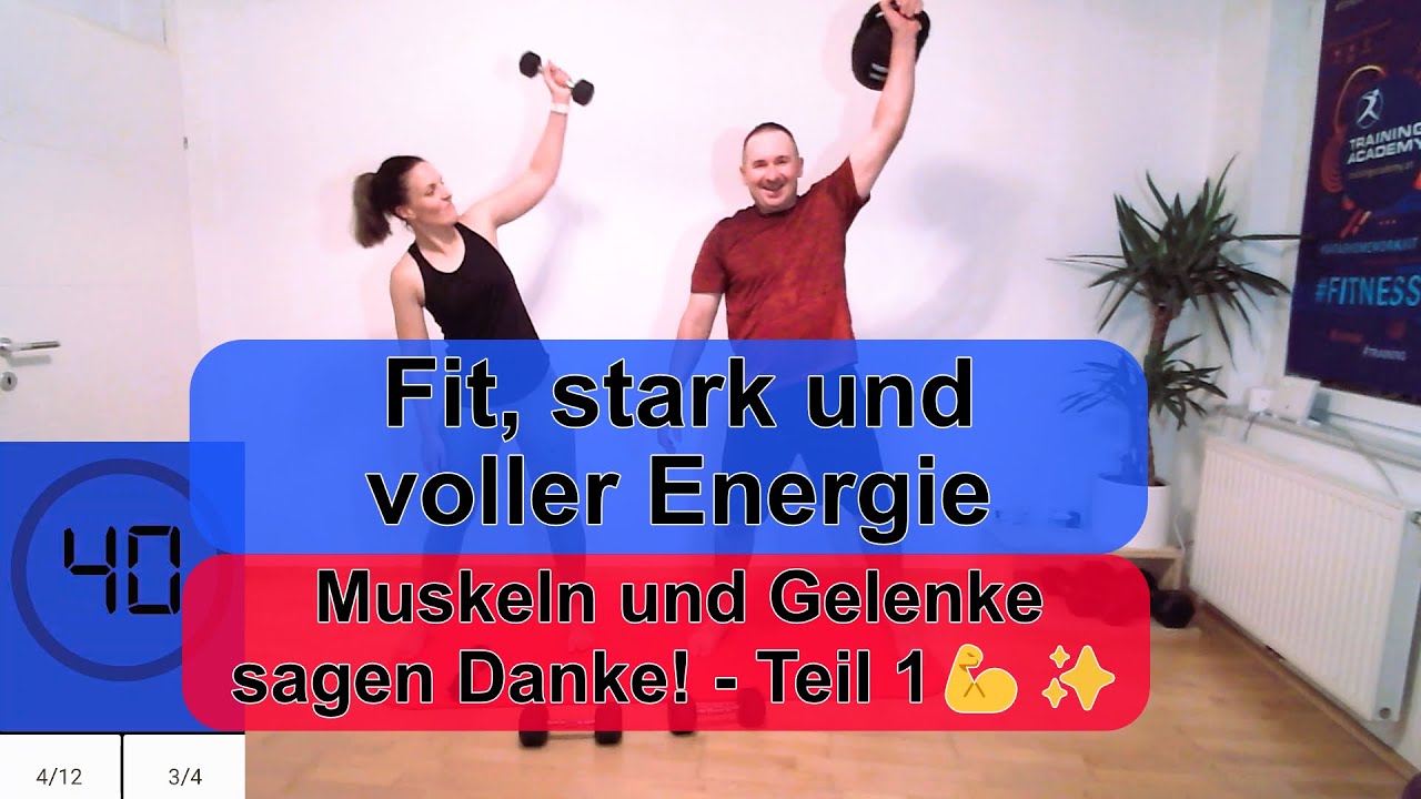 Fit, stark und voller Energie &ndash; Muskeln und Gelenke sagen Danke! 💪✨ Teil 1 #krafttraining #fitwerden