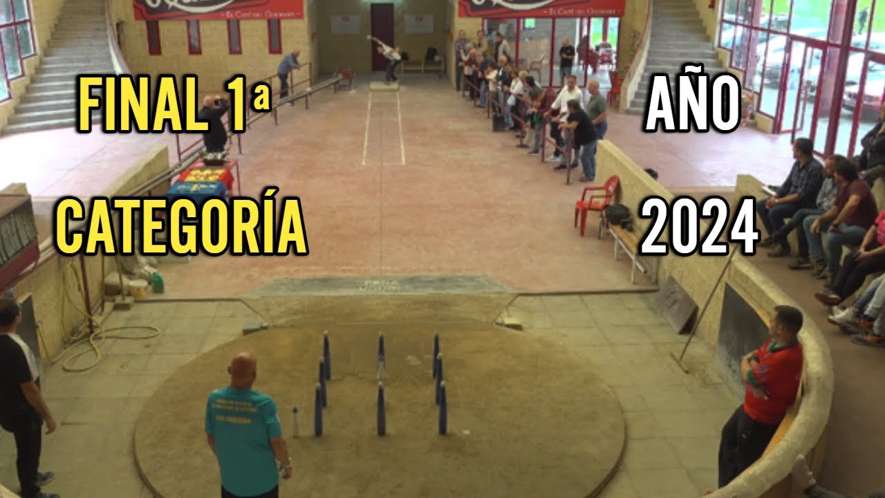 FINAL 1ª CATEGORÍA INDIVIDUAL. AÑO 2024. JAIRO - SERGIO
