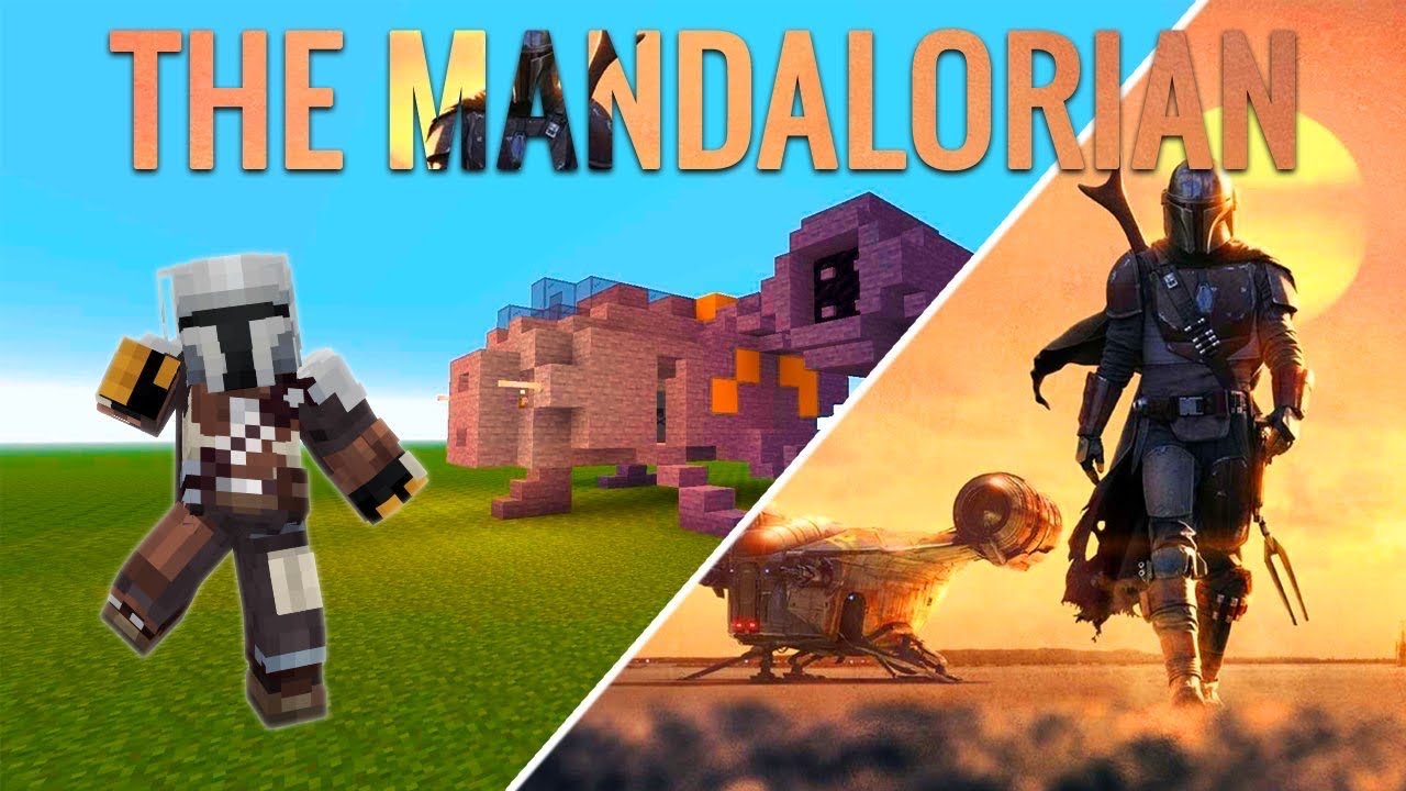 How to Build The Mandalorian's ship [The Razor Crest] in Minecraft!!