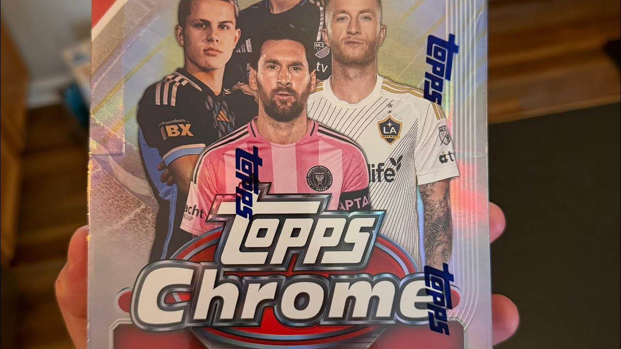 2025 MLS Topps Chrome Hobby Box opening 