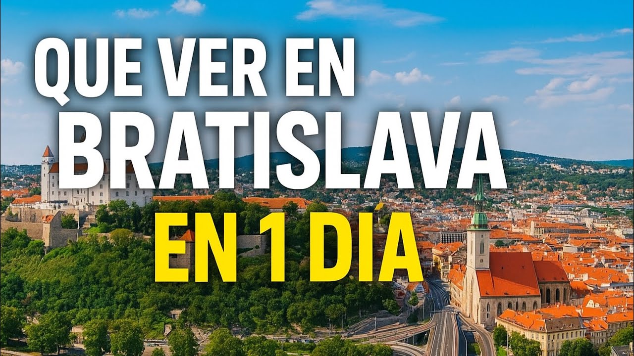 BRATISLAVA en 1 DÍA | LA GUÍA MÁS COMPLETA