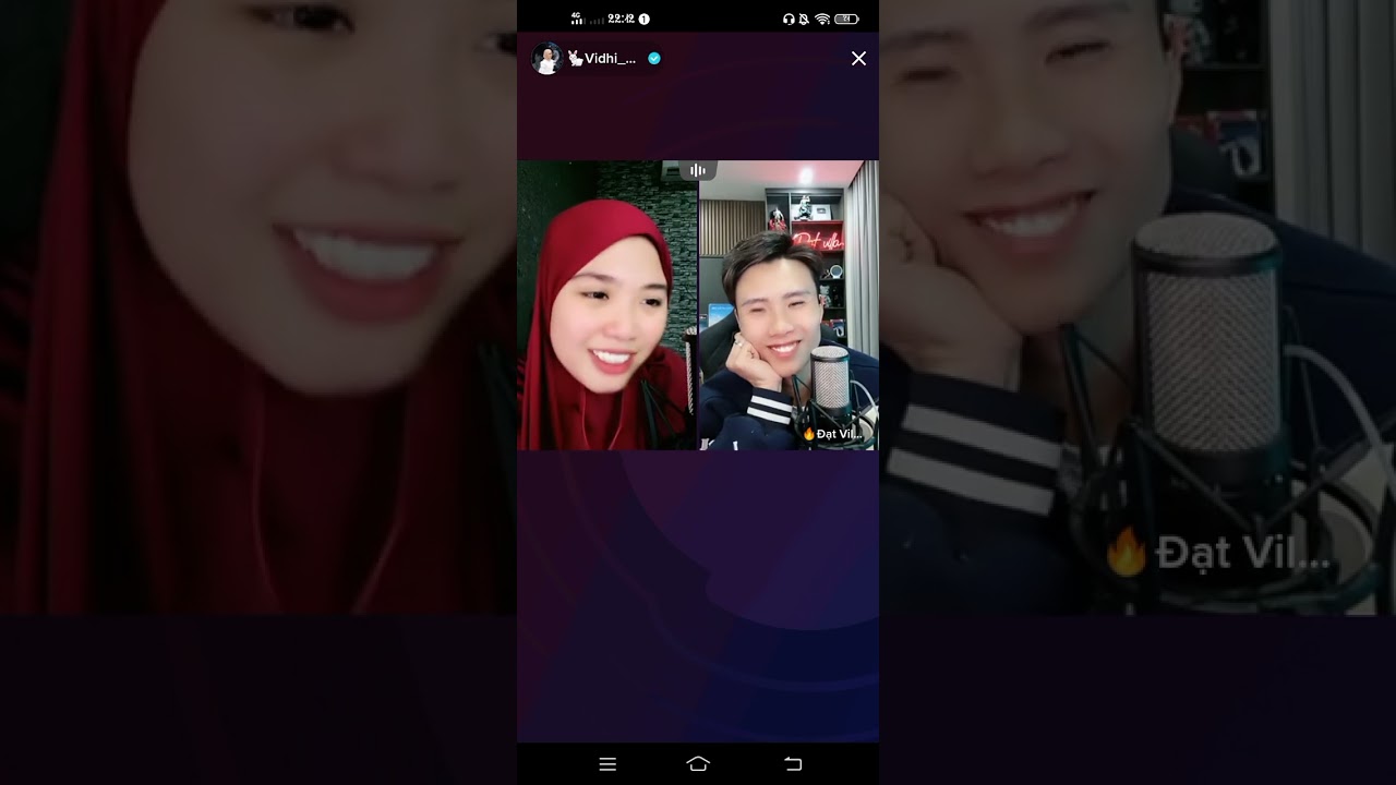 Vidhia Nyanyi Sambil Nangis😥Ayangnya Langsung Datang💕