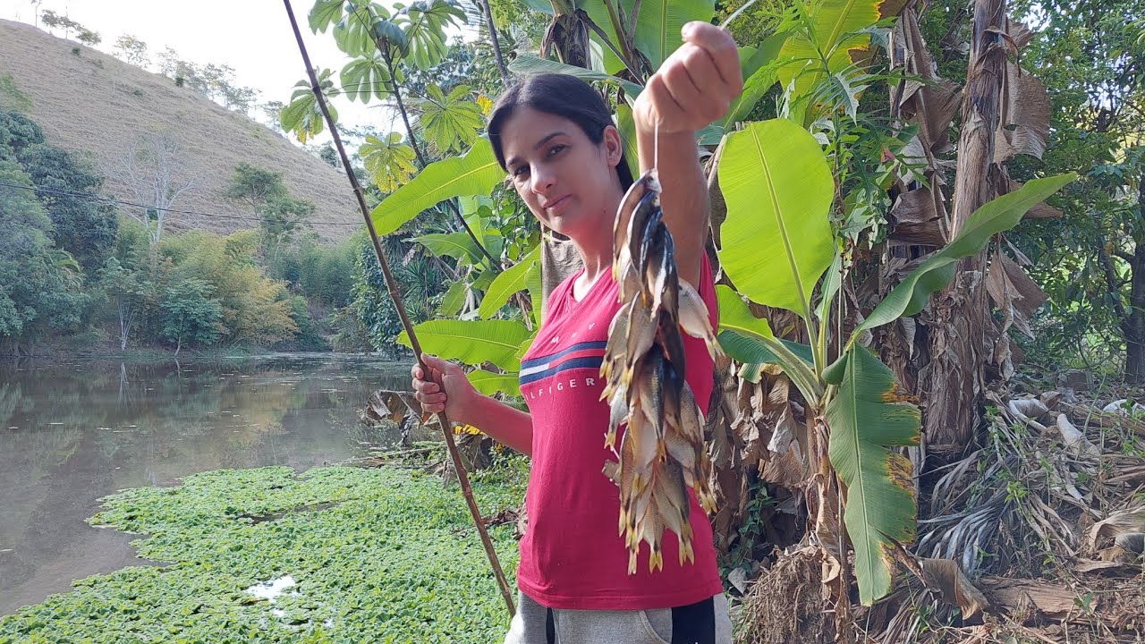 Lambari aqui na roça é mato- Pesca tradicional-Cleide Lifestyle