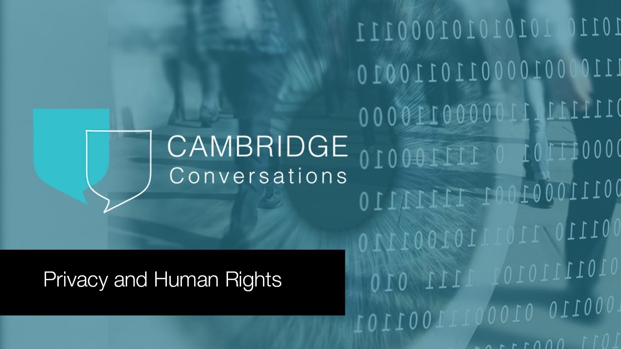 Cambridge Conversations: Privacy at a time of peril &mdash; is privacy itself in peril?