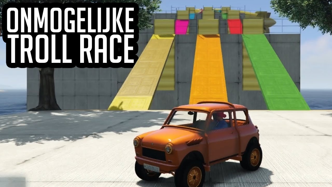 ONMOGELIJKE TROLL RACE DUURT EEUWIG! (GTA V Online Races)