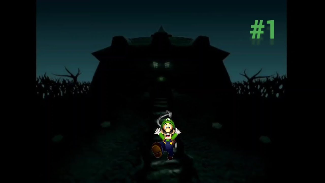 Luigi mansion sur GameCube emulateur je découvre #1