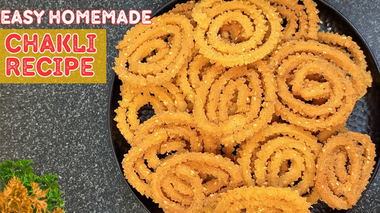 Perfect Crunchy Chakli at Home | Crispy Chakli Recipe | Perfect Shape & Crunch Guaranteed!