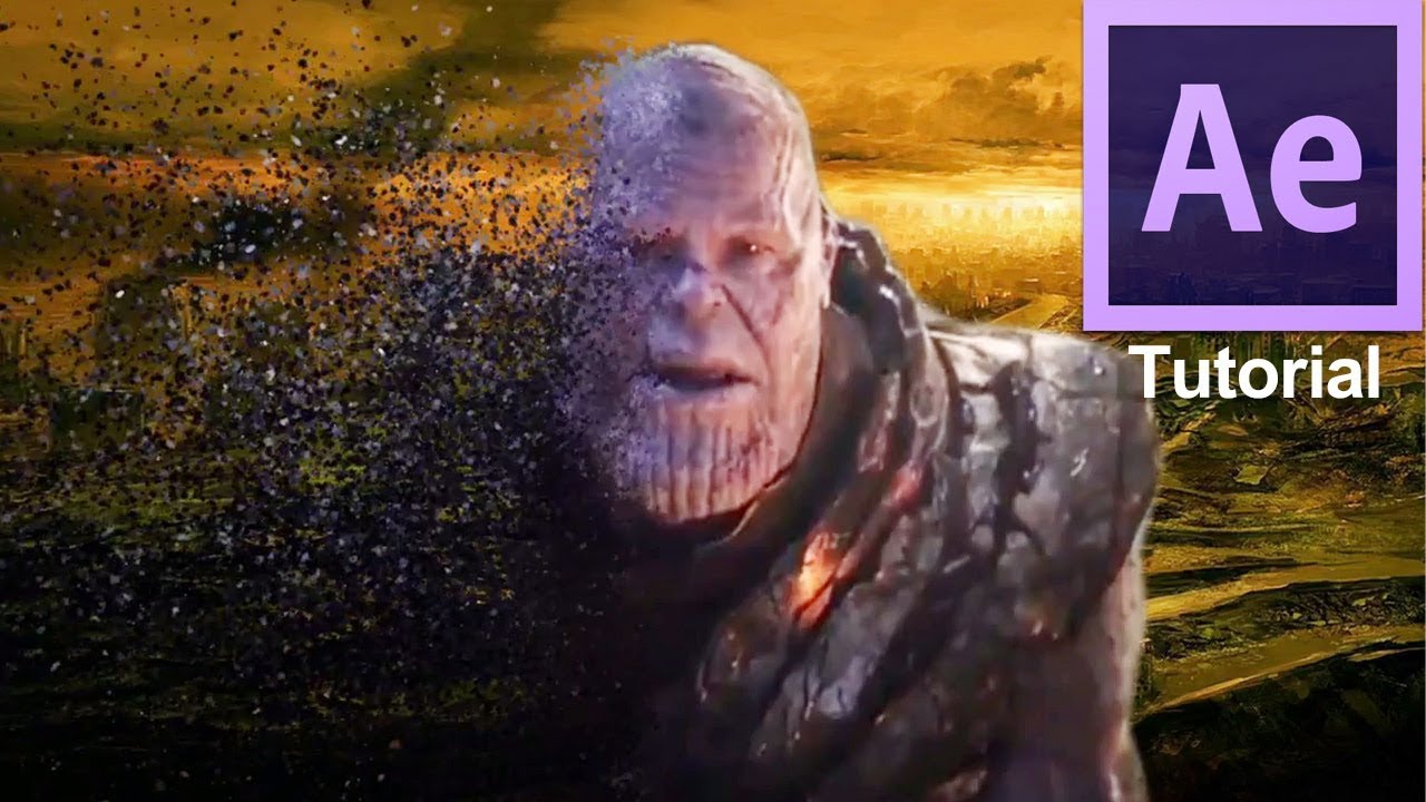 DISINTEGRATION EFFECT IN AFTER EFFECTS | ( DISINTEGRATION EFFECT IN AFTER EFFECTS )