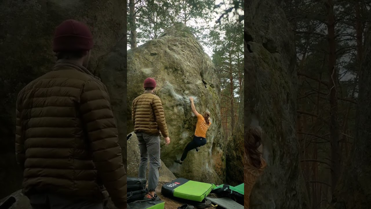 Nostalgie assis 7a - Drei Zinnen, Fontainebleau
