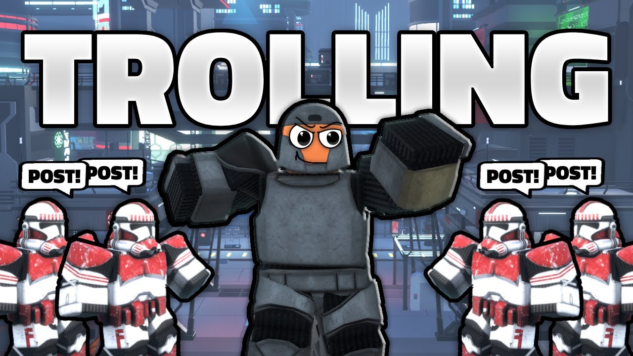 🤣 TROLLING AS A CADET | Star Wars: Roleplay