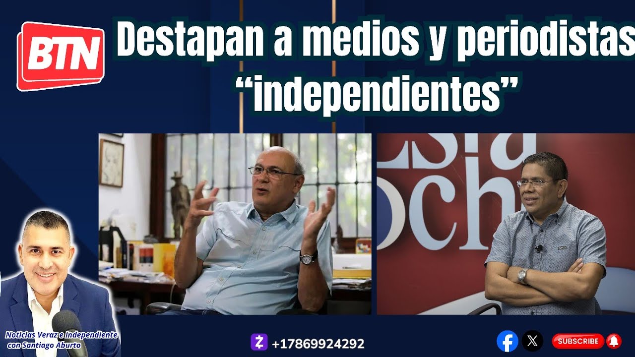 Destapan a medios y periodistas &ldquo;independientes&rdquo;