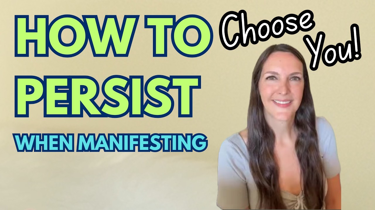 How to Persist & Choose Yourself When Manifesting (Deep Dive Replay)