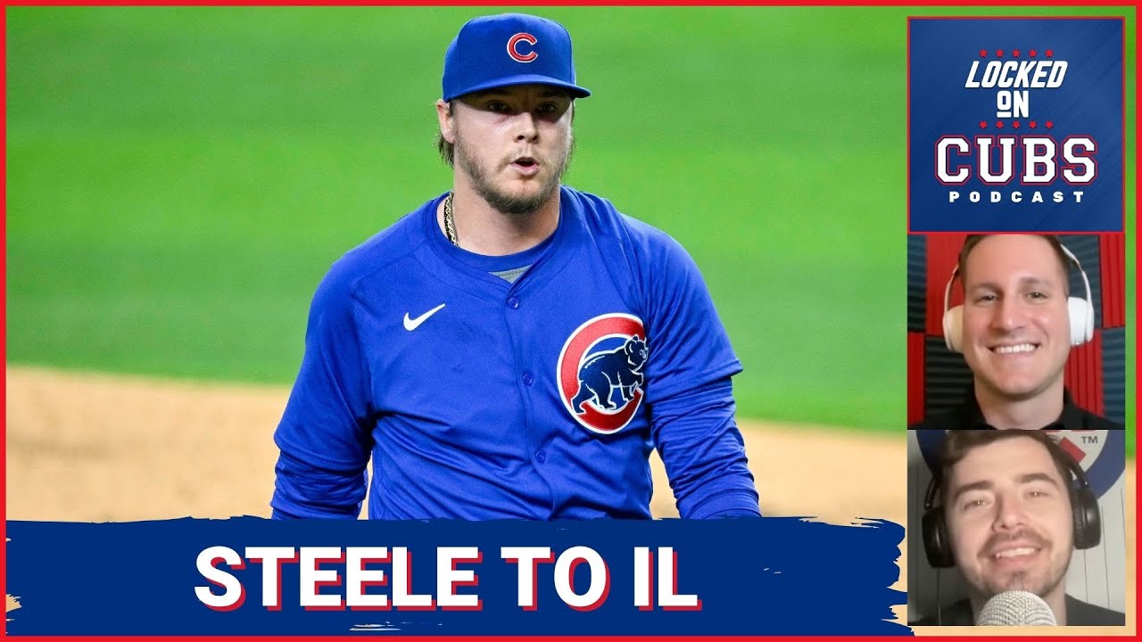 Who replaces Justin Steele in the Chicago Cubs rotation?