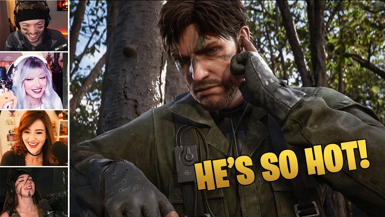 METAL GEAR SOLID Δ SNAKE EATER - Streamers React to the Intro of the Game