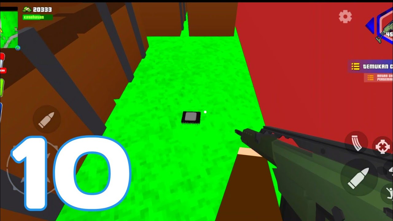 Gangs Wars: Pixel Shooter RP | Android GamePlay #10 FIND THE DECRYPTION CHIP