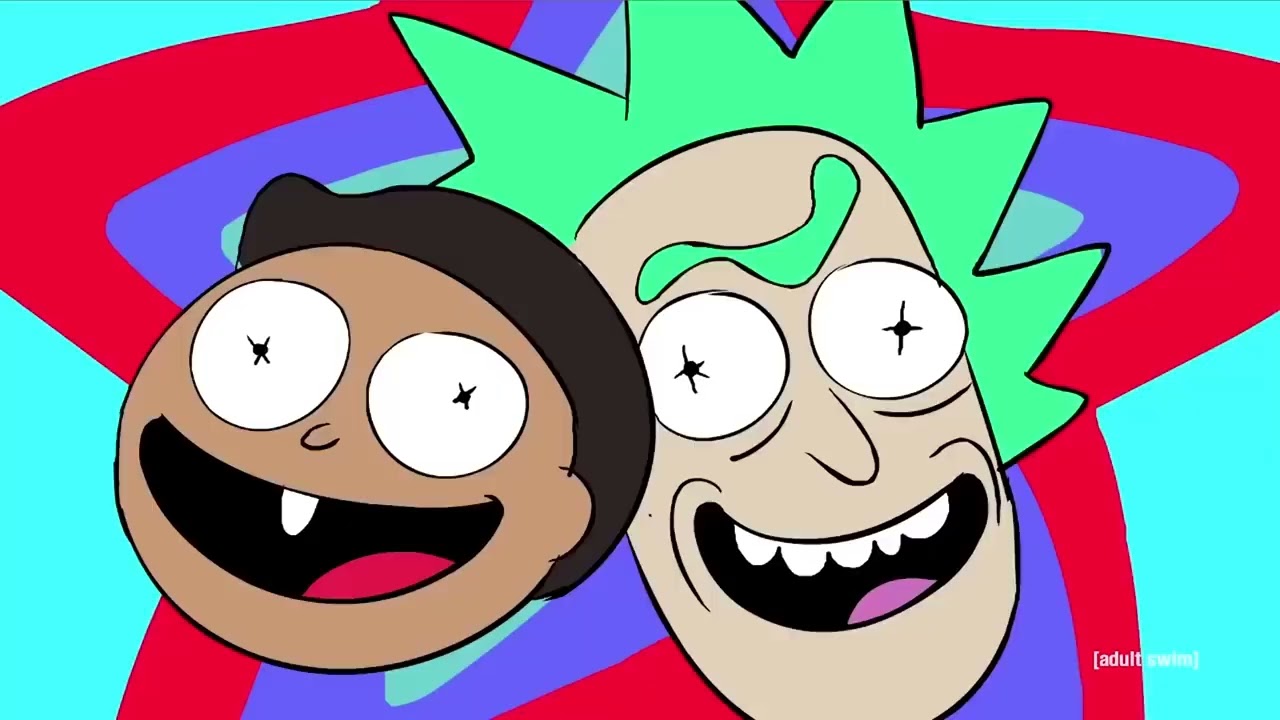 Rick & Morty on LSD trip