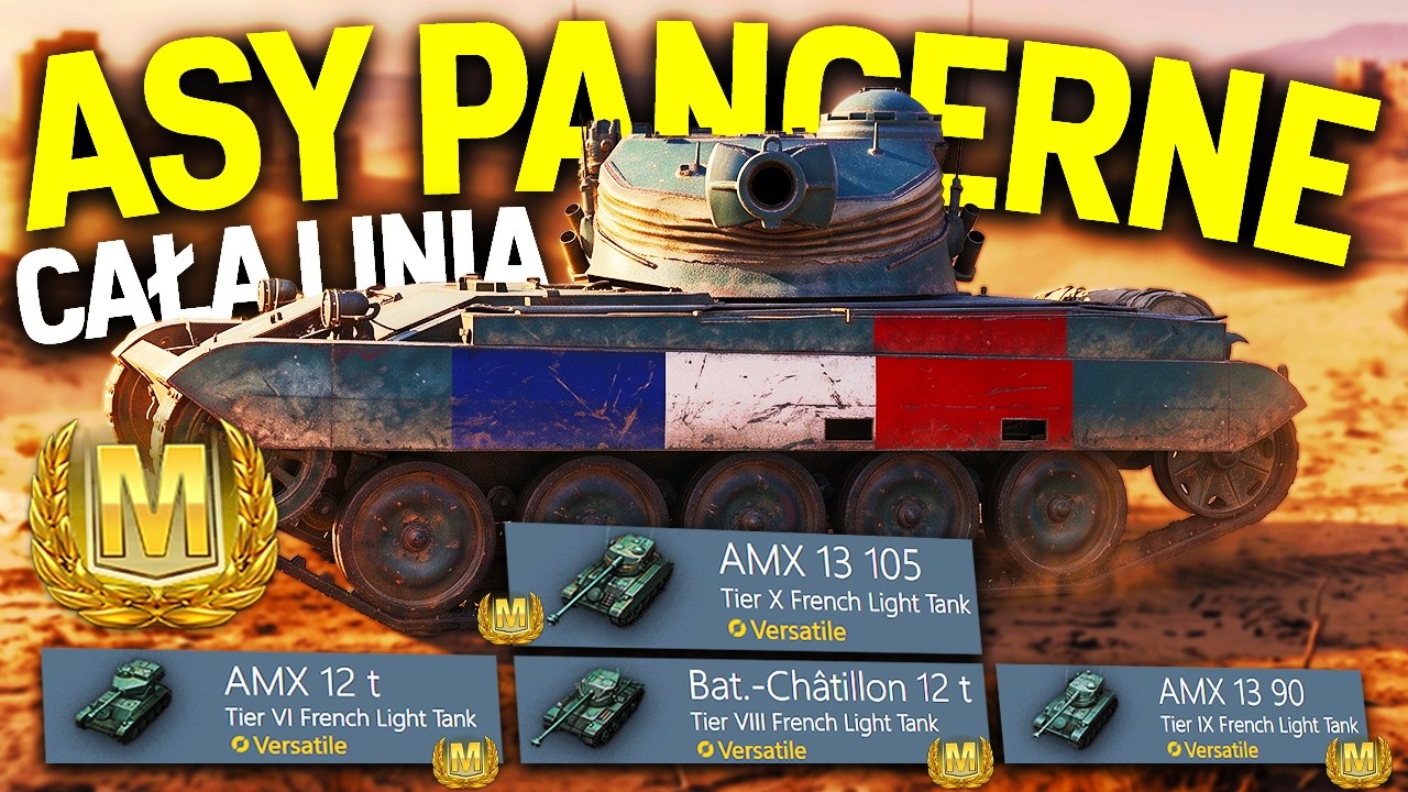 Wbijam ASY PANCERNE na całej linii do AMX 13 105!!