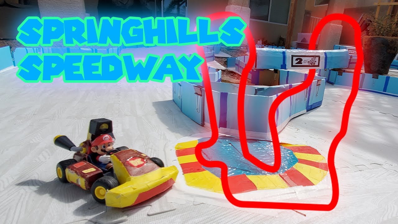 Springhills Speedway - Mario Kart Live: Home Circuit | Track Showcase