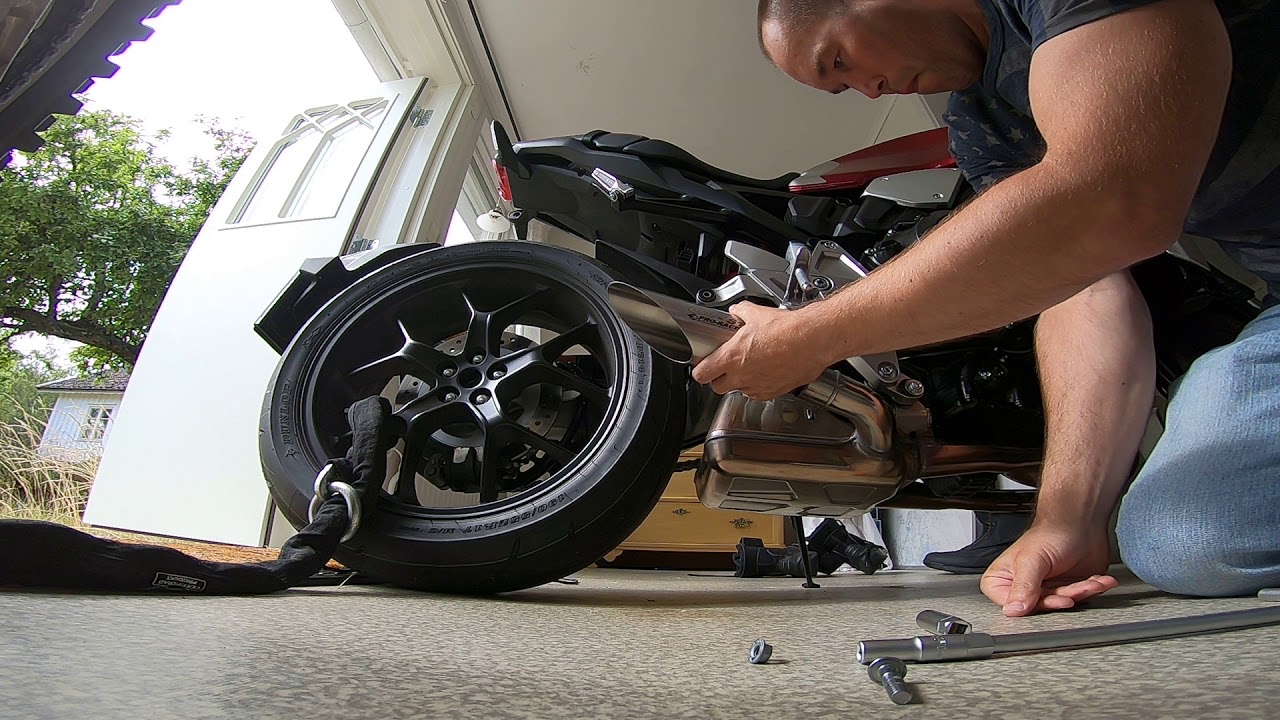 Honda CB1000R NEO GP-S1 Exhaust install and sound